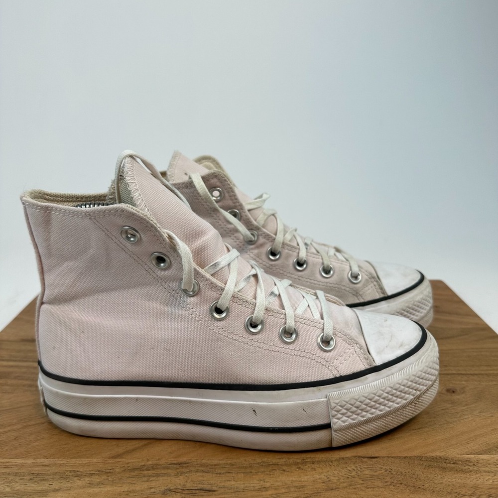 Womens Converse Chuck Taylor All Star Lift Platform Pink Sneakers Shoes Size 6 M